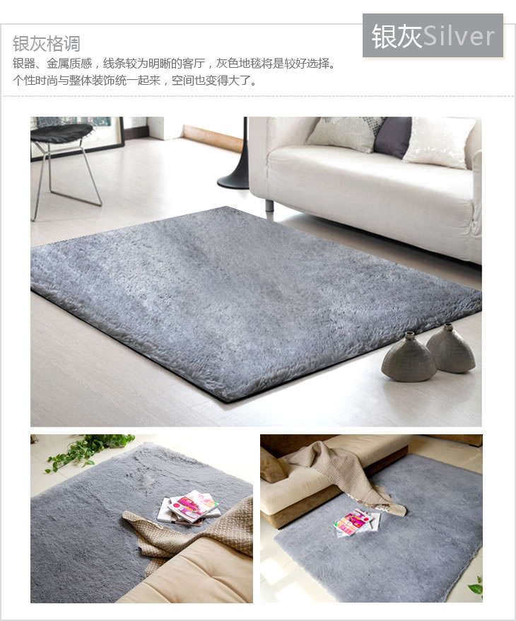 富居(FOOJO)长绒门垫玄关防滑脚垫地垫40*60cm驼色