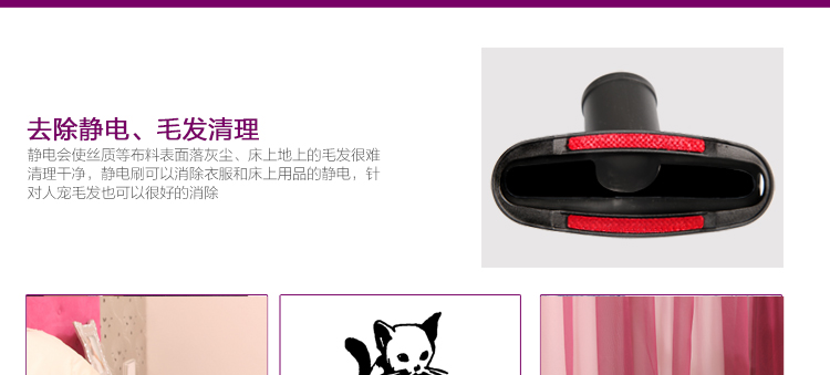 海尔（Haier）吸尘器 ZW1608 家用高端 强力吸力静音无耗材