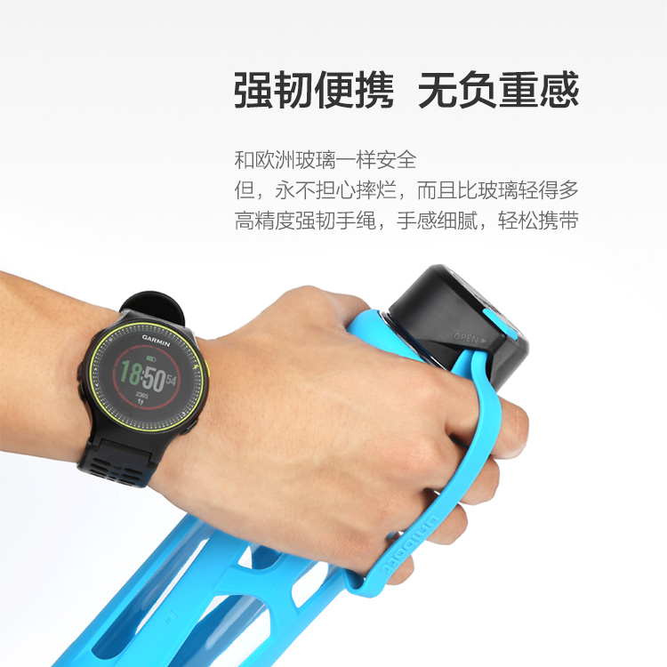 
                                        
                                                            新加坡UNIBOTT优道水杯塑料杯Tritan材质便携大容量运动水壶户外旅行防漏杯子随手杯 湛蓝 750ml                
