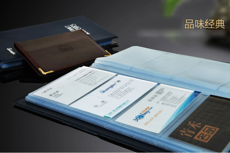
                                        广博(GuangBo)400卡硬质工商名片册/办公用品 颜色随机WJ6470                