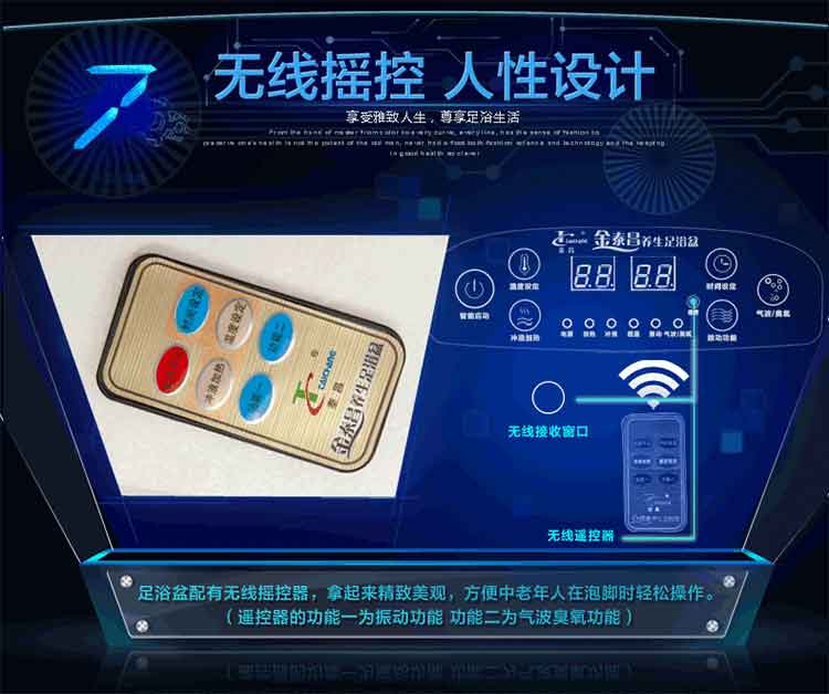 
                                        泰昌（taichang)TC-5196 按摩养生足浴盆洗脚盆泡脚盆泡脚桶                