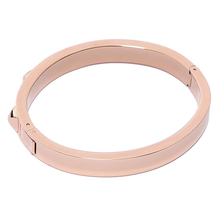 michael kors mk迈克 科尔斯 女士玫瑰金金属水钻装饰手镯 mkj3824791