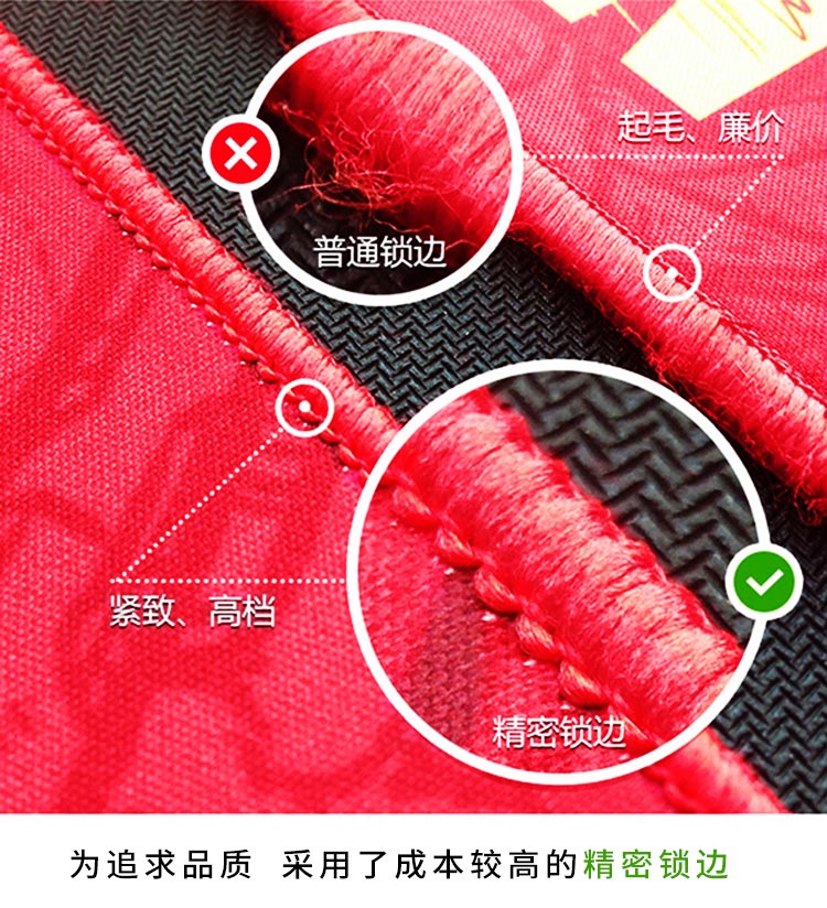 
                                        
                                                            宜适酷（EXCO）鼠标垫 游戏垫 超大号 包边桌垫  锁边细面键盘垫 手指人MSP026 红 900X300mm                