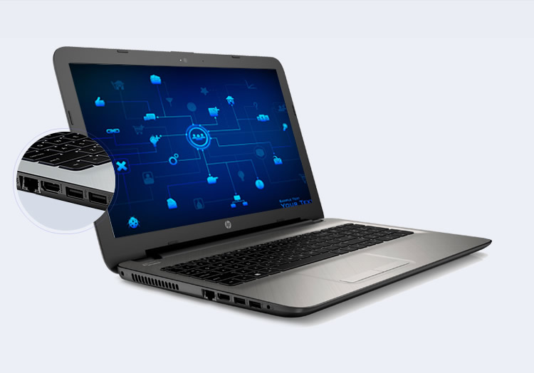 惠普（HP）轻薄系列 HP 15q-aj006TX 15.6英寸超薄笔记本电脑 （i7-5500U 4G 500G 2G独显 蓝牙 win8.1）