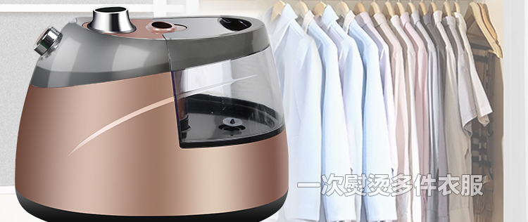 海尔（Haier）挂烫机 HGS-2510单杆香槟金蒸汽挂烫机10档2.5L