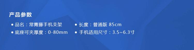 
                                        
                                                                                赛鲸 手机支架懒人支架 桌面直播网课学习 床头床上支撑架子 万向调节通用卧室宿舍躺着追剧夹子病床                