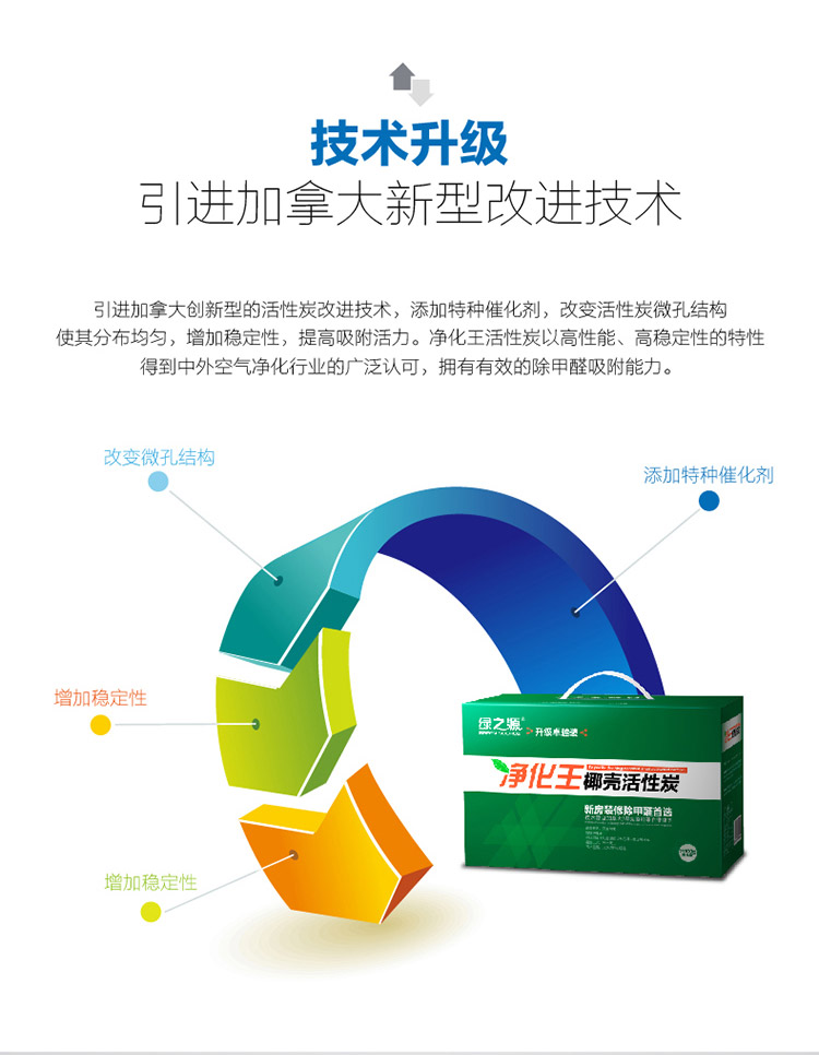 
                                        
                                                                                绿之源 2000g净化王卓越装 除甲醛活性炭家用车用吸去除甲醛清除剂竹炭防潮碳包除味剂送甲醛检测盒2盒                