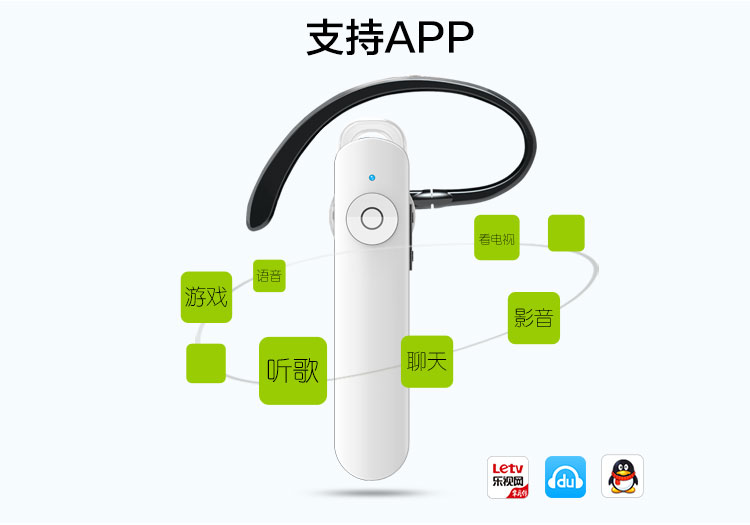 
                                                            Masentek纤语2代无线入耳耳塞式蓝牙耳机通用超长待机降噪手机挂耳挂式开车载运动音乐4.2vivo华为小米苹果oppo黑色                