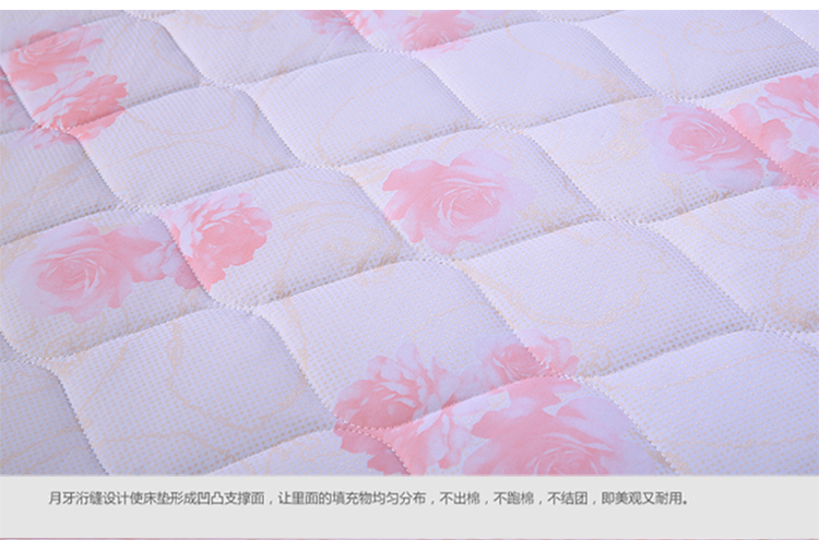 艾薇 床品家纺 保暖加厚 席梦思保护垫 夹棉床笠 双人1.5床非诚勿扰150*200CM