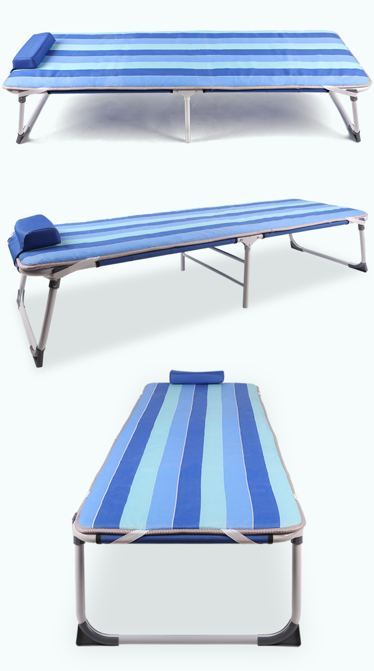 双鑫达 折叠床 办公室 单人 简易午睡午休床 户外折叠椅 陪护床 b-013