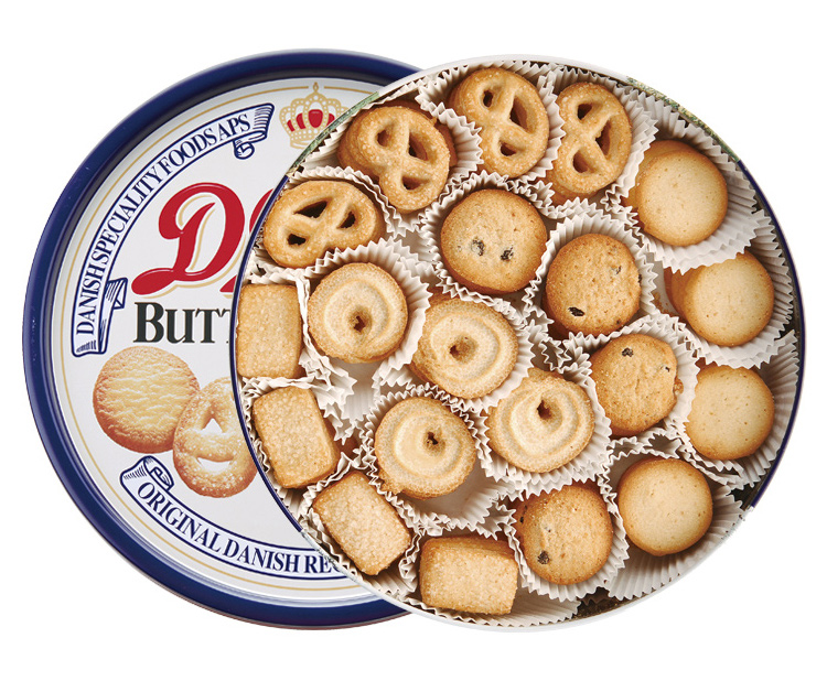 丹麦皇冠牛油曲奇饼干908g/盒