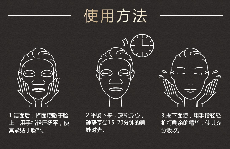 Sansen Cleaning and Moisturizing Binchotan Mask 5pcs/lot