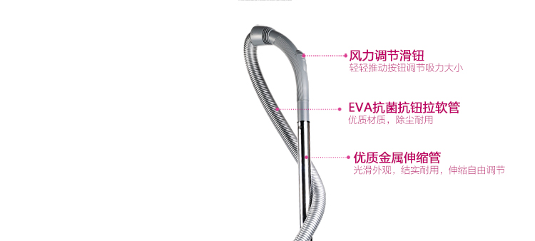 海尔（Haier）吸尘器 ZW1608 家用高端 强力吸力静音无耗材