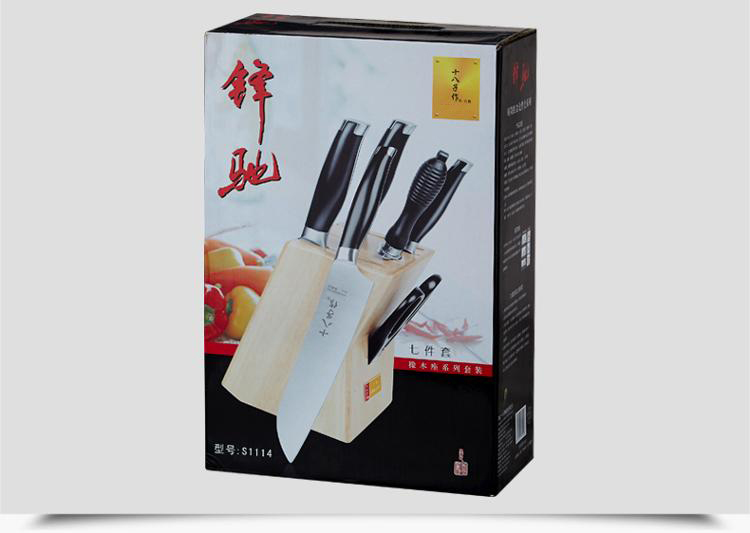 十八子作 套刀 时尚组合系列锋驰七件套S1114