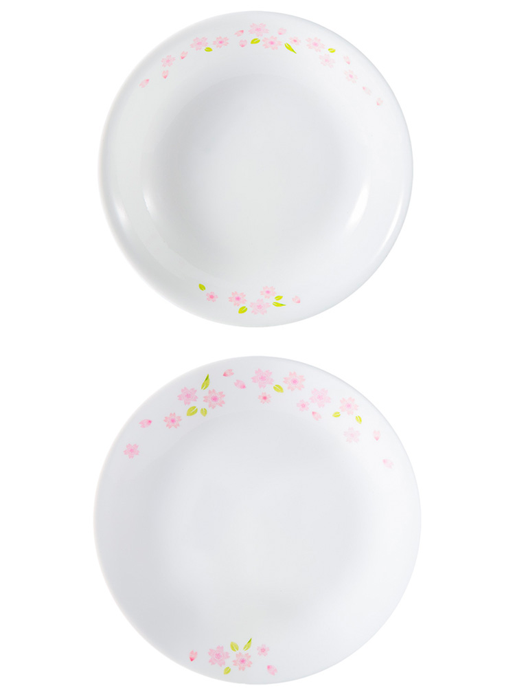 
                                        康宁CORELLE 樱花系列餐具12件套+2.2L康宁锅蒸格套装CA-14-SR/CN-VSM20                