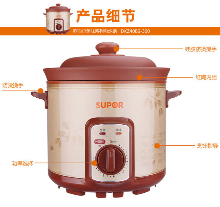 苏泊尔（SUPOR） DKZ40B6-300 电炖锅