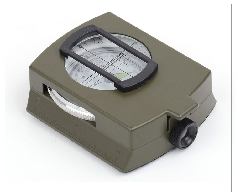 凯速专业户外多功能水平仪军款指南针hf45