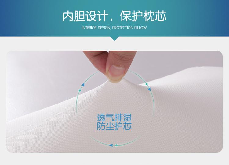 恒源祥 豪华温感慢回弹蝶形枕头枕芯