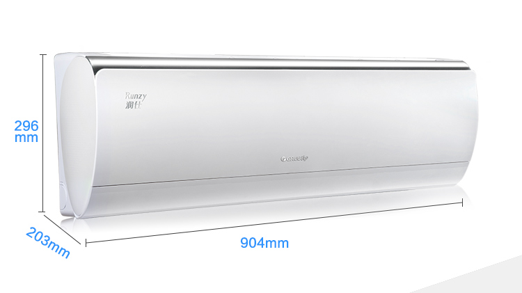 格力(gree) 大1匹 一级变频 润仕 壁挂式冷暖空调(白色)kfr-26gw