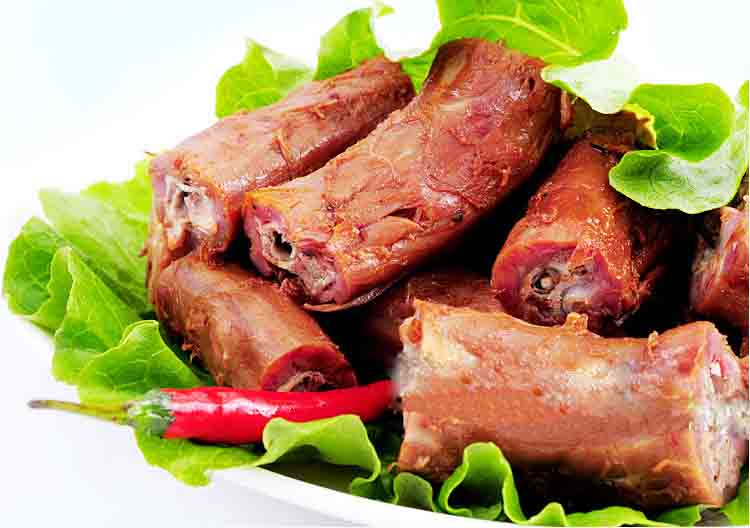 【汉口精武鸭脖 香辣味220g/袋】汉口精武 休闲零食 鸭脖 香辣味220g