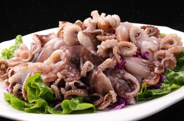 松盛堂 鲜冻章鱼 新鲜章鱼 八爪鱼 冷冻海鲜 生鲜水产 鲜活急冻140g 4