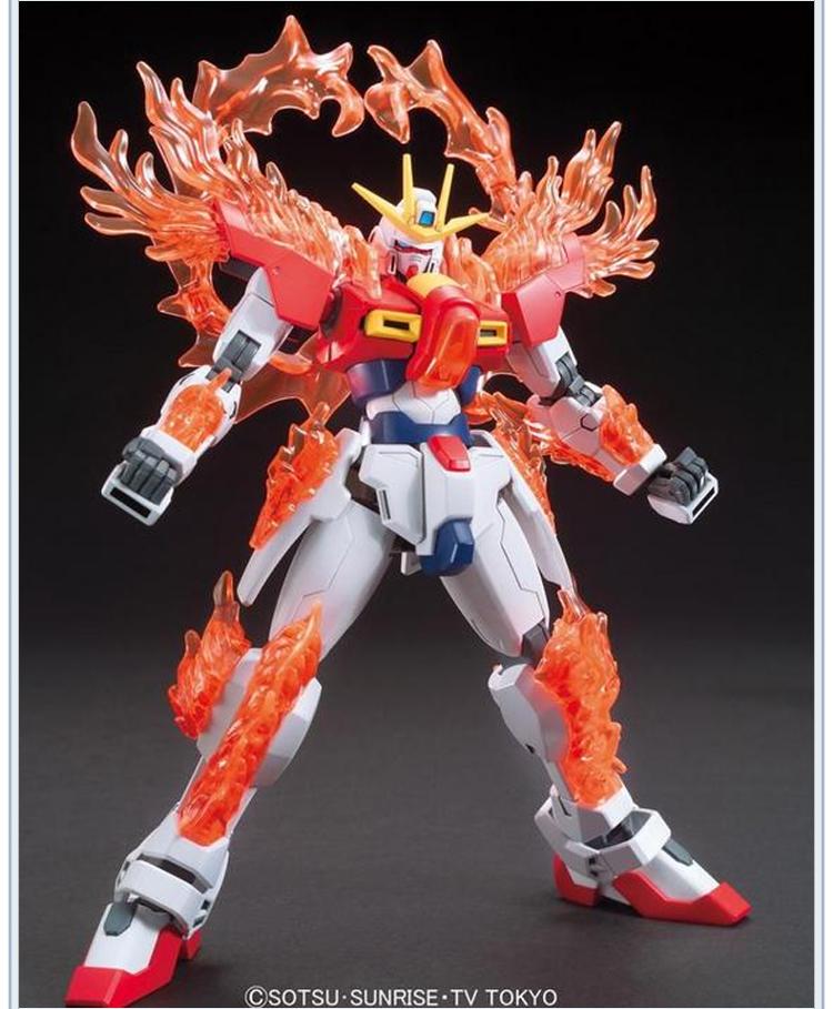 万代(bandai)高达gundam拼插拼装模型玩具bf创战者try燃焰敢达0195958