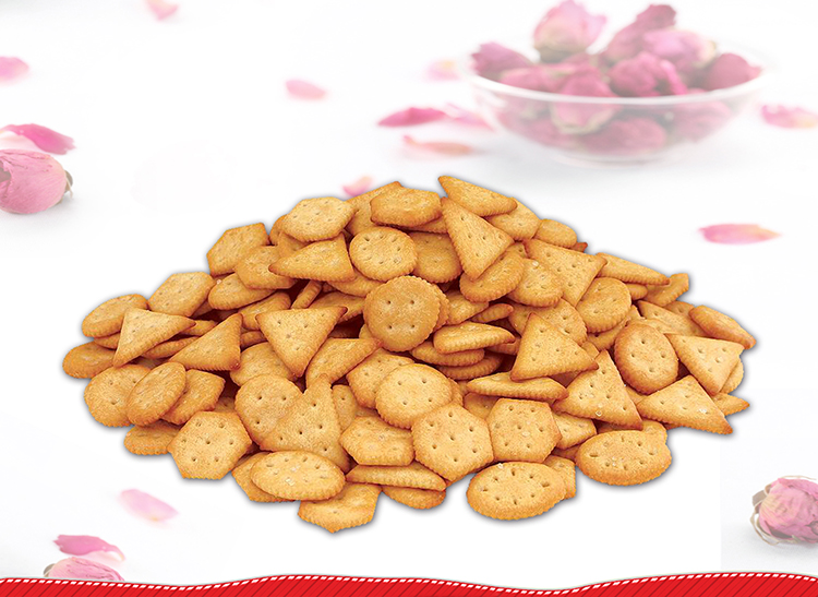 罗马尼亚进口 小鳄鱼香酥火腿味饼干100g