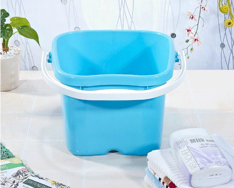 
                                        
                                                            茶花 塑料盆塑料桶水桶舒益洗脚盆 0351                
