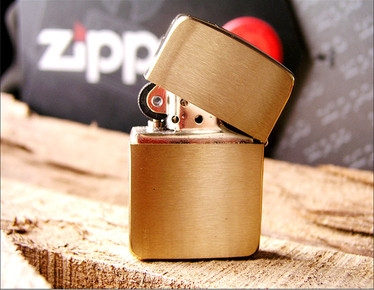 zippo 打火机纯铜拉丝 1941b