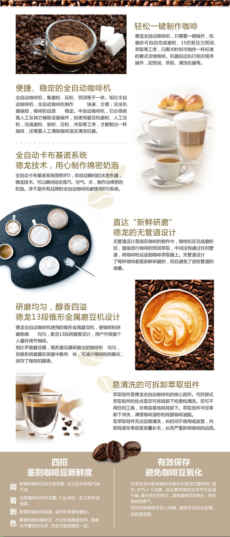 
                                        
                                                            
                                                            德龙（Delonghi）咖啡机 意式15Bar泵压 自动清洗 原装进口 家用全自动 ESAM2200                