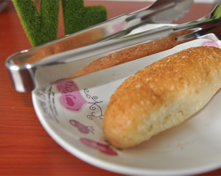 
                                        千团精工不锈钢多功能食品夹取物夹子牛排夹烧烤馒头蛋糕面包夹糕点食物夹工具                