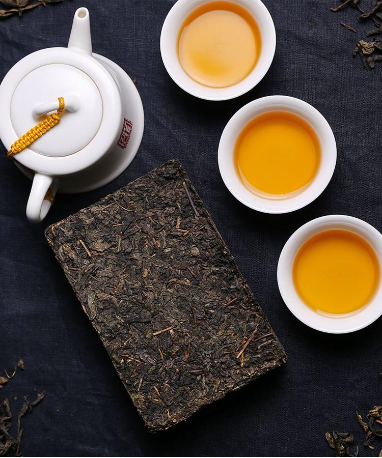 白沙溪 金色华茯 金花茯砖茶 308g