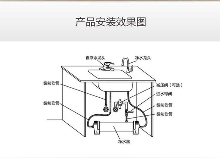 碧水源 H1200A 家用全屋中央管道机净水器