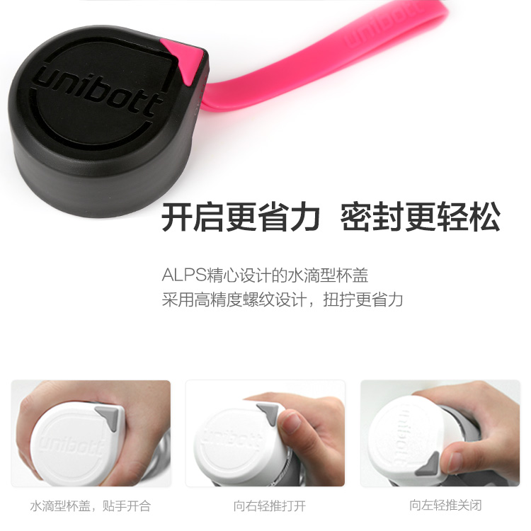 
                                        
                                        优道(Unibott)水杯塑料杯美国进口Tritan材质运动便携防漏户外男女学生茶杯 SA726A 琉森蓝 750ml                