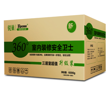 
                                                            锐巢 净化王除甲醛活性炭包金装三居室6000g 新房装修去甲醛清除剂家用竹炭包汽车净化除味碳包                