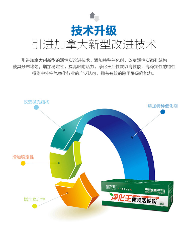 
                                        
                                                            绿之源 1000g净化王卓越装 送甲醛检测盒2盒除甲醛活性炭家用吸去甲醛清除剂竹炭包新汽车内除臭防潮碳包                