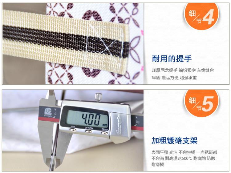 
                                        
                                        百草园 牛津布单面可视收纳箱 衣服杂物整理箱储物箱 大号60L 1个装 咖啡色                