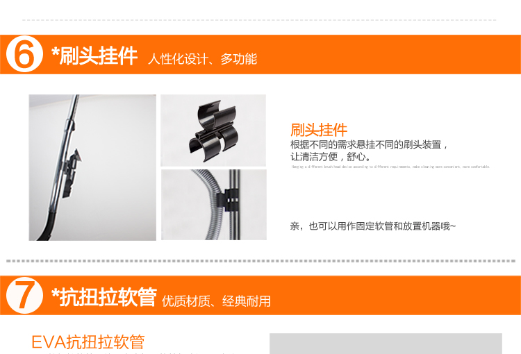 海尔（Haier）吸尘器 ZW1401A 无耗材迷你旋风 家用