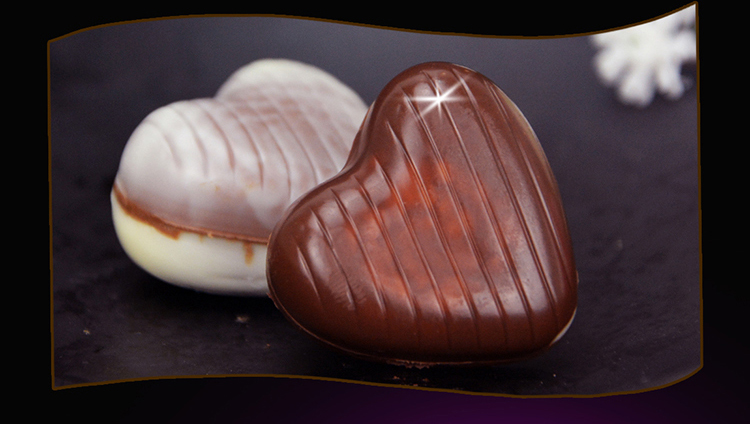 【白丽人巧克力】比利时进口belgian白丽人心形巧克力65g【行情 报价