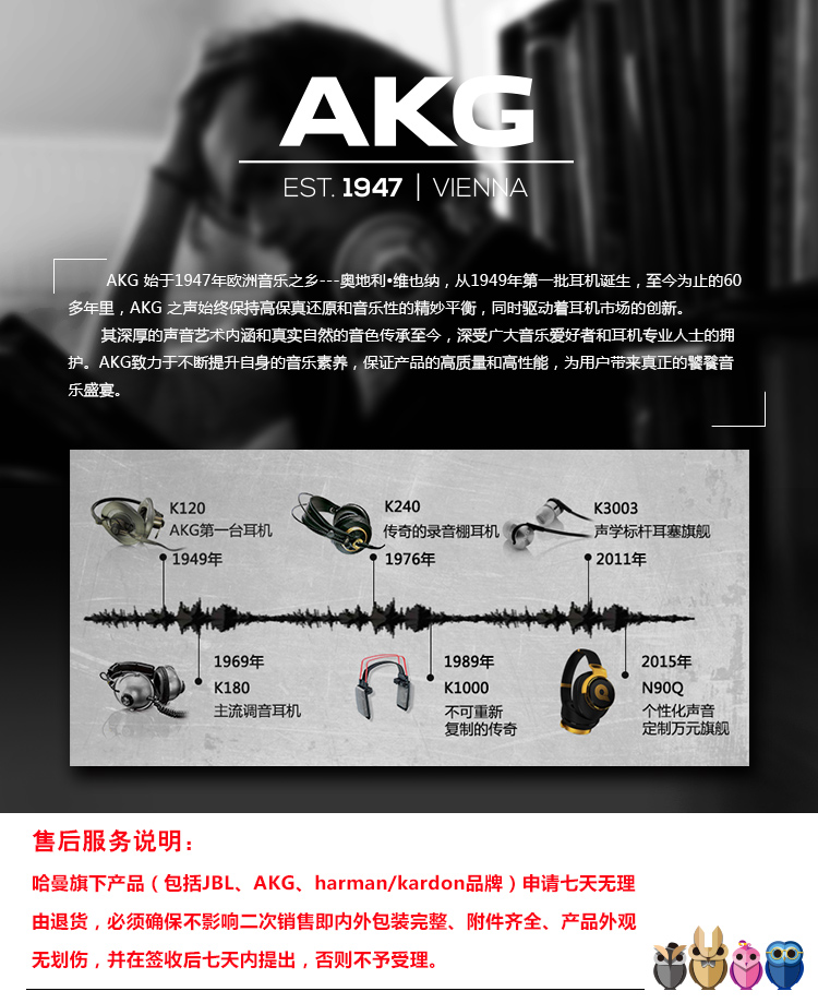 
                                        AKG K318 入耳式耳机 立体声音乐耳机 苹果手机通话耳机 黑色                