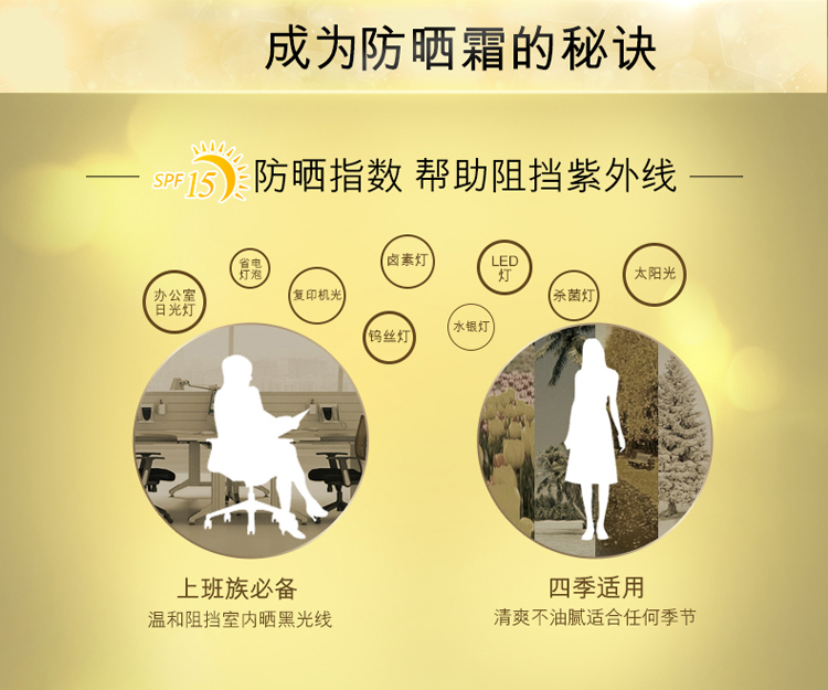 
                                        
                                                            玉兰油（OLAY）多效修护防晒霜50g女士防晒隔离提亮肤色淡化细纹细致毛孔保湿滋润美白修护SPF15PA++                