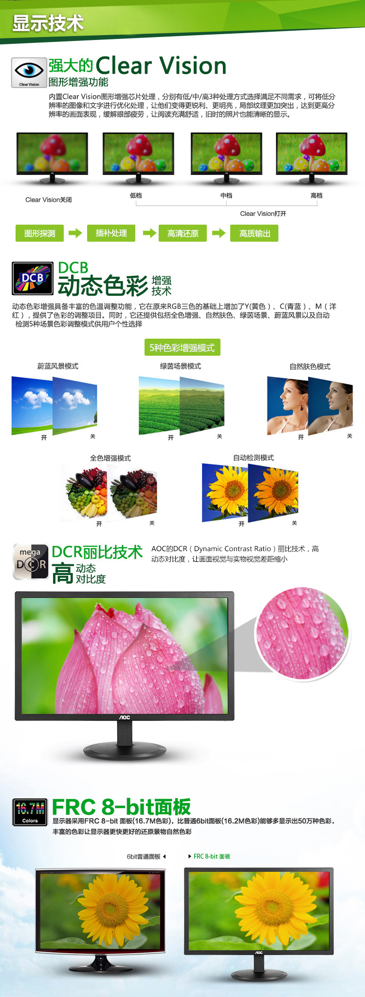 
                                                            AOC E2180SWN 20.7英寸宽屏LED背光液晶电脑显示器（黑色）                