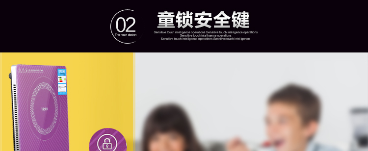 海尔（Haier）电磁炉豪华超薄炫彩触摸C21-T2305（赠欧式汤锅）