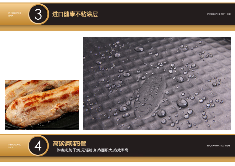 
                                        利仁（Liven）电饼铛家用双面加热可拆洗煎烤机LR-A434A（贝壳）                