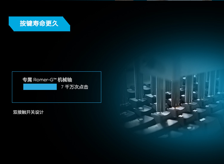 罗技（Logitech）G910 RGB炫光机械游戏键盘