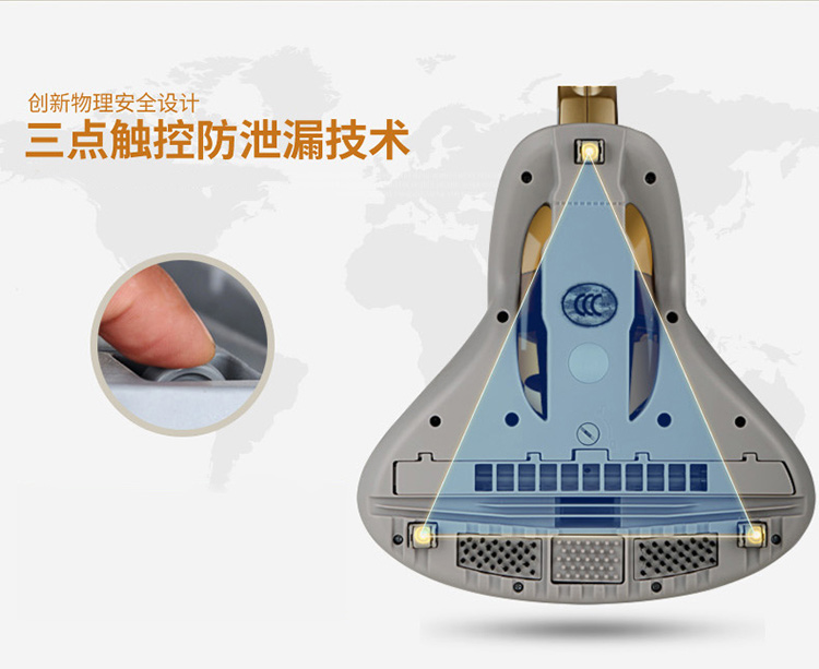
                                        宝家丽床宝星舰小型手持床铺除螨仪高阶紫外线杀菌除螨机家用吸尘器VH-01                
