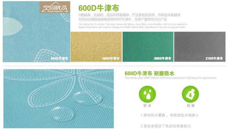 
                                        
                                        空间优品 大号加固双视窗百纳整理箱 两只装 太阳花蓝66L + 太阳花绿色66L                