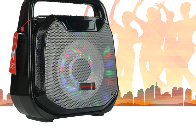 长虹changhong cyd-161 uv大功率电瓶广场舞拉杆音箱移动蓝牙遥控话筒