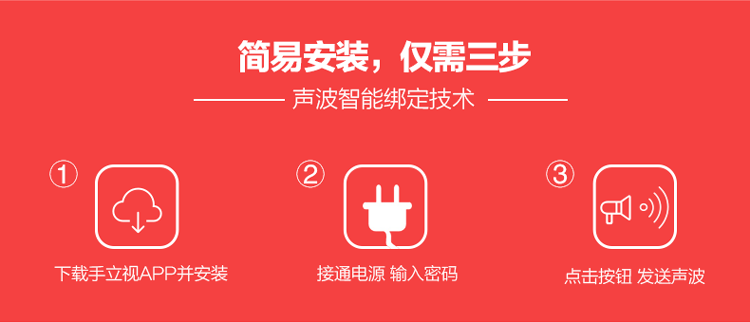 
                                        
                                                            埃森客（Ithink）手立视I2 无线监控摄像头 网络智能摄像机 红外夜视双重防盗报警 wifi远程监控                
