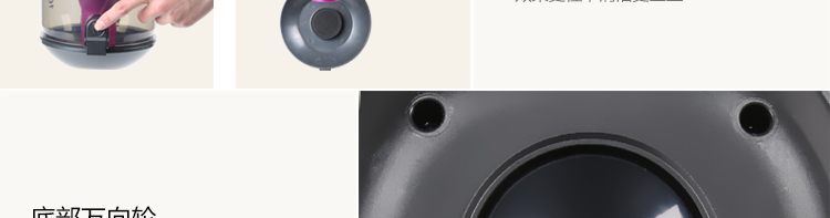 海尔（Haier）吸尘器 ZW1608 家用高端 强力吸力静音无耗材